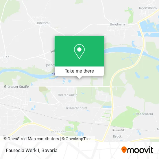 Карта Faurecia Werk I