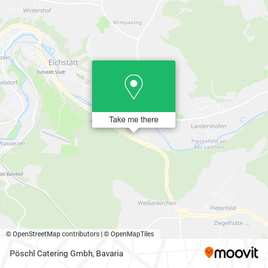 Pöschl Catering Gmbh map