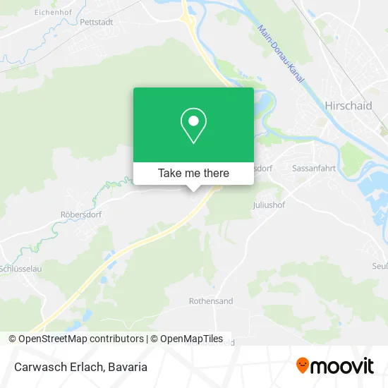 Карта Carwasch Erlach