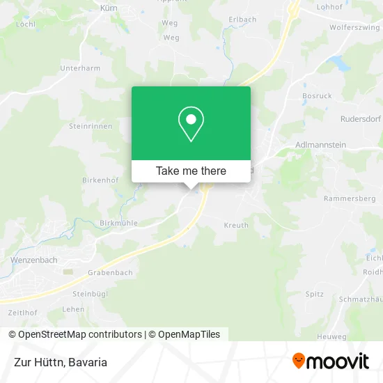 Карта Zur Hüttn
