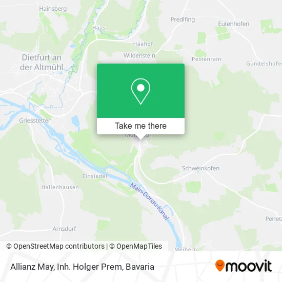 Карта Allianz May, Inh. Holger Prem