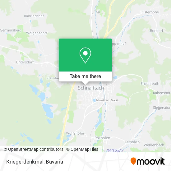 Карта Kriegerdenkmal
