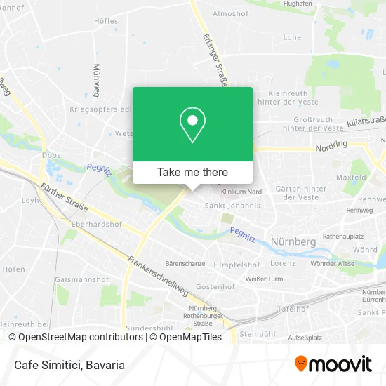 Карта Cafe Simitici
