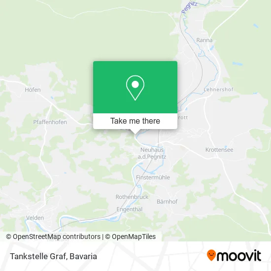 Карта Tankstelle Graf