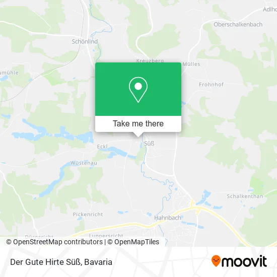 Карта Der Gute Hirte Süß