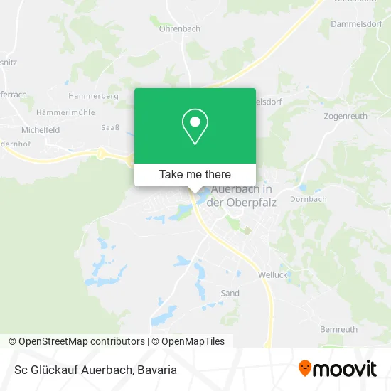 Sc Glückauf Auerbach map