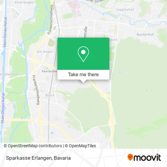 Карта Sparkasse Erlangen