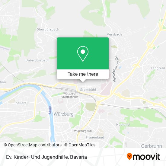 Карта Ev. Kinder- Und Jugendhilfe