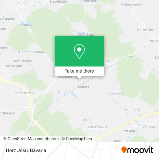 Карта Herz Jesu