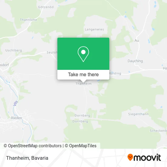 Карта Thanheim
