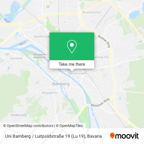 Uni Bamberg / Luitpoldstraße 19 (Lu 19) map