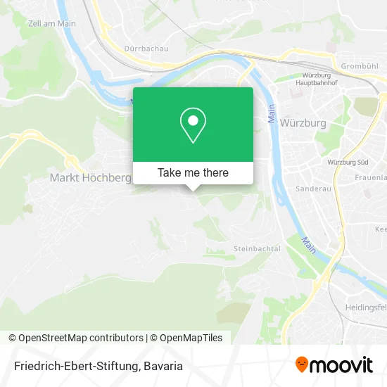 Карта Friedrich-Ebert-Stiftung