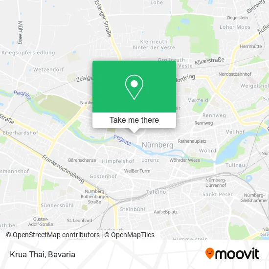 Карта Krua Thai