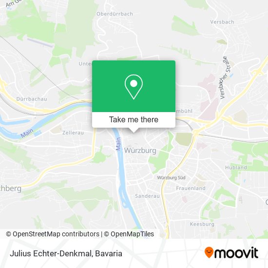 Julius Echter-Denkmal map