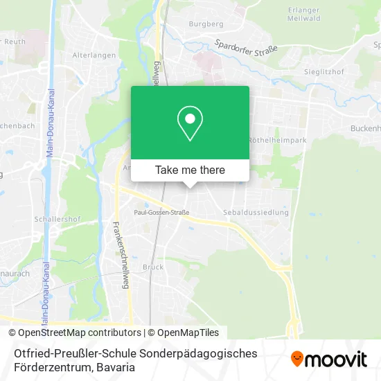 Карта Otfried-Preußler-Schule Sonderpädagogisches Förderzentrum