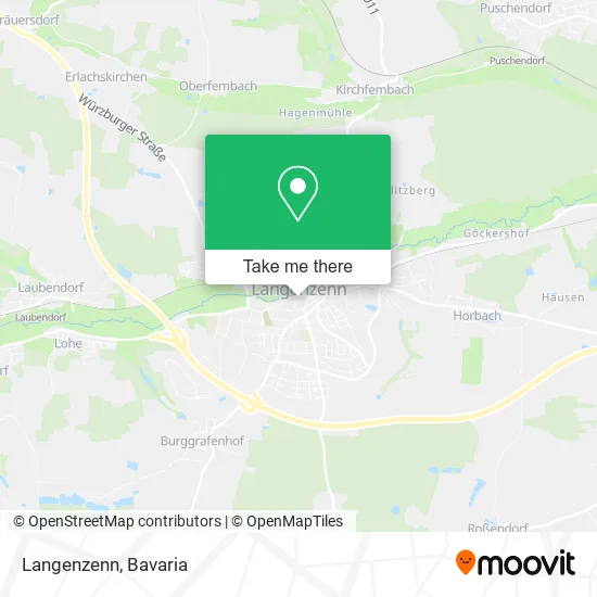 Карта Langenzenn
