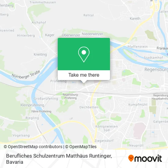 Карта Berufliches Schulzentrum Matthäus Runtinger