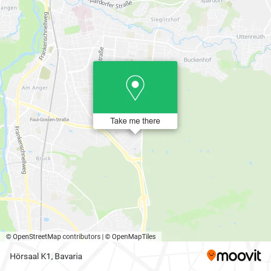 Карта Hörsaal K1