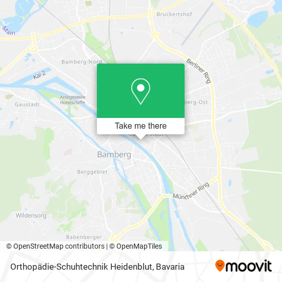 Карта Orthopädie-Schuhtechnik Heidenblut