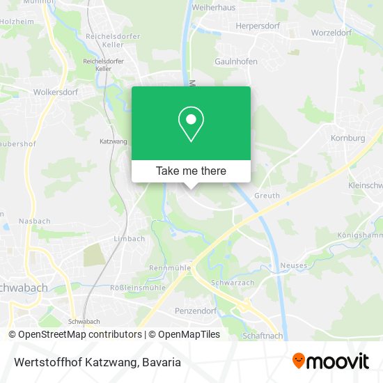 Wertstoffhof Katzwang map