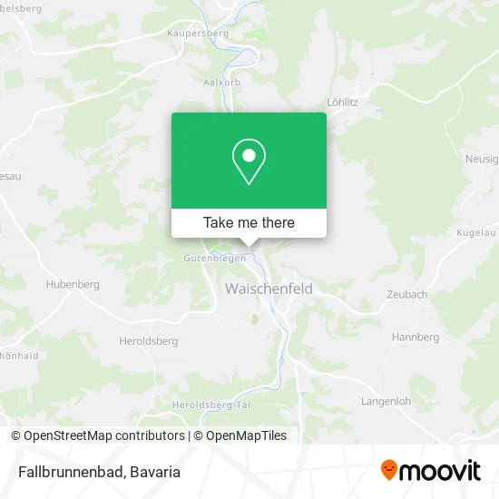 Карта Fallbrunnenbad