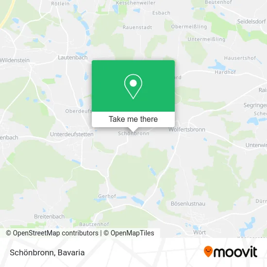 Карта Schönbronn