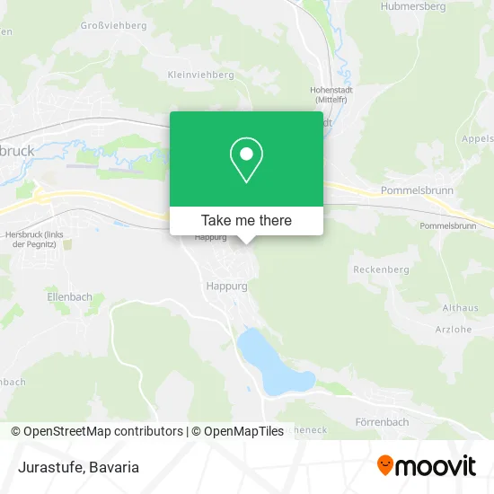 Карта Jurastufe