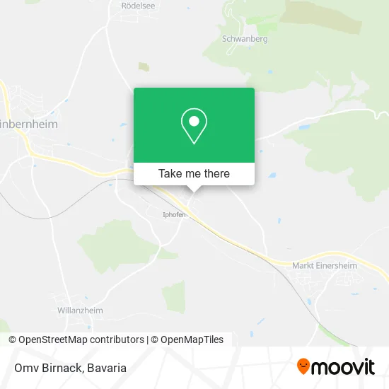 Карта Omv Birnack