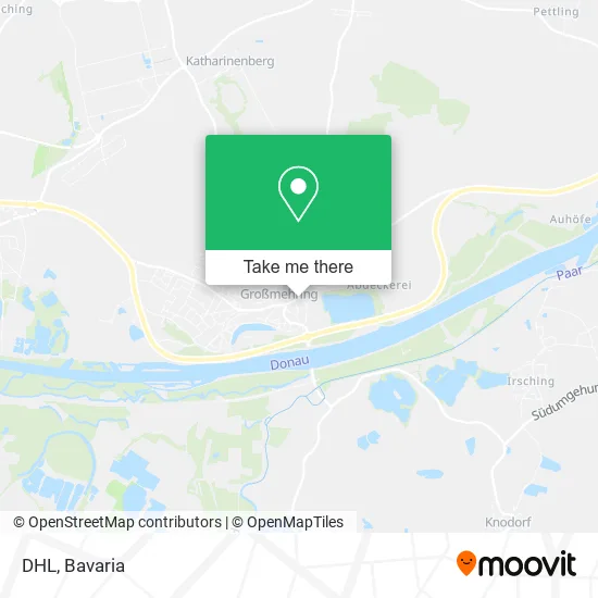 Карта DHL