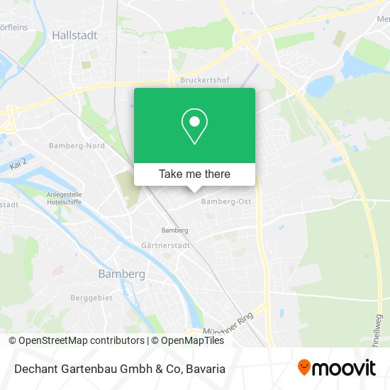 Dechant Gartenbau Gmbh & Co map