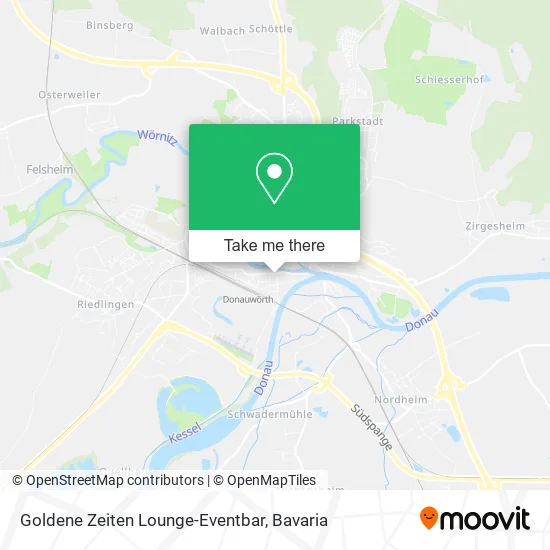Goldene Zeiten Lounge-Eventbar map