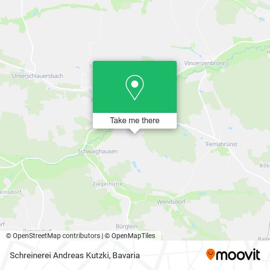 Schreinerei Andreas Kutzki map