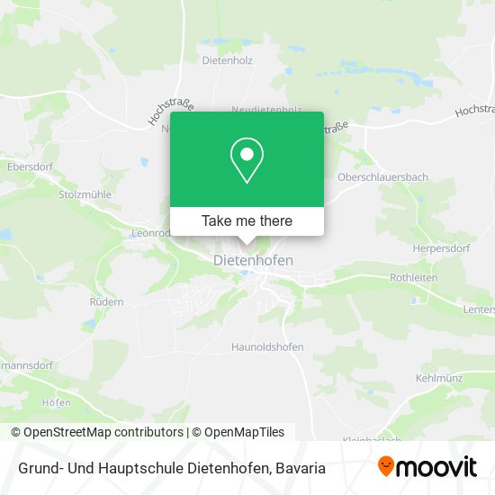 Grund- Und Hauptschule Dietenhofen map