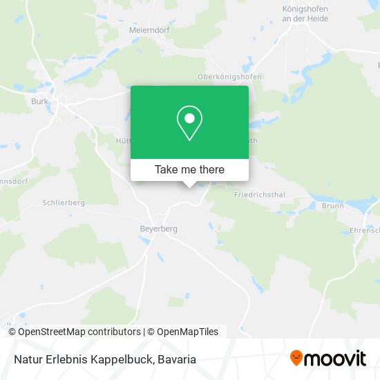 Natur Erlebnis Kappelbuck map