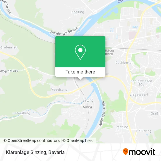 Карта Kläranlage Sinzing