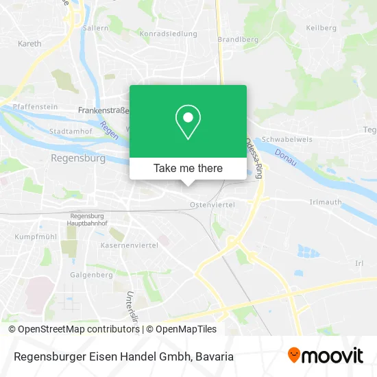 Карта Regensburger Eisen Handel Gmbh