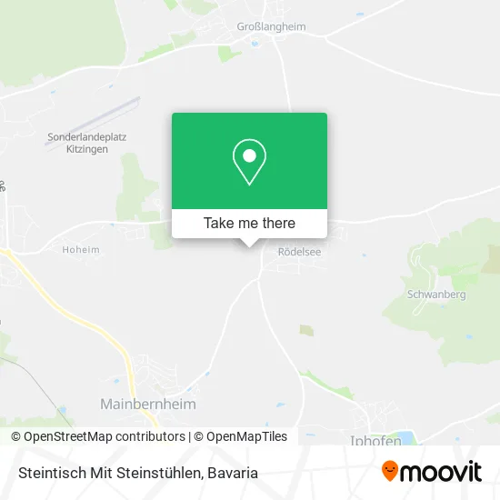 Карта Steintisch Mit Steinstühlen