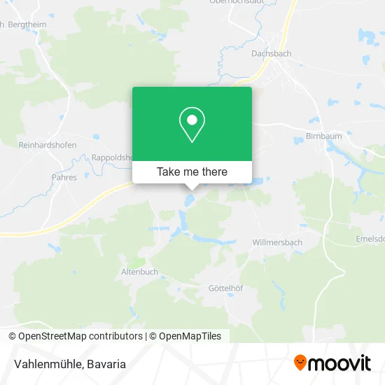 Карта Vahlenmühle