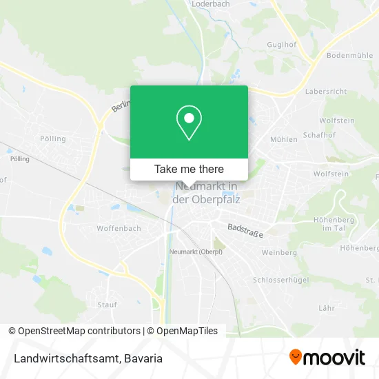 Карта Landwirtschaftsamt