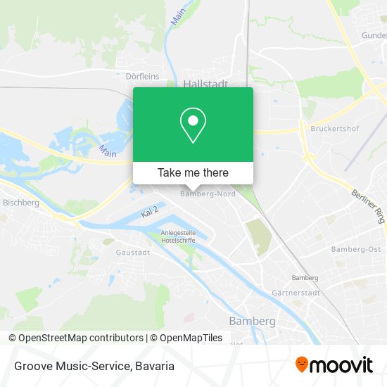 Groove Music-Service map