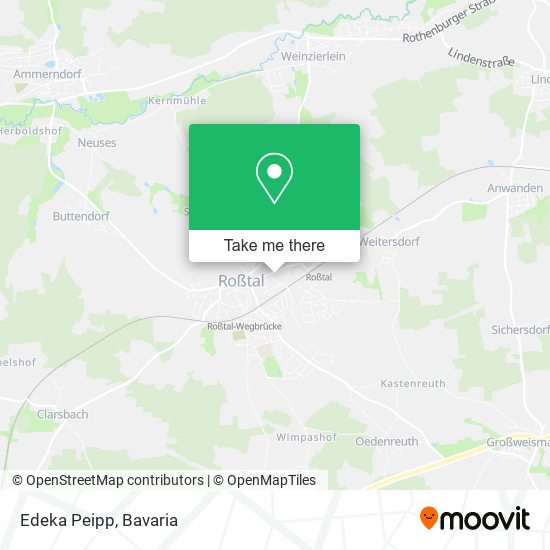 Edeka Peipp map