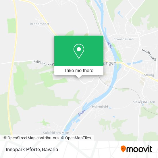 Карта Innopark Pforte