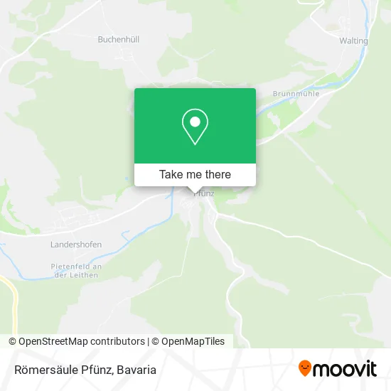 Карта Römersäule Pfünz