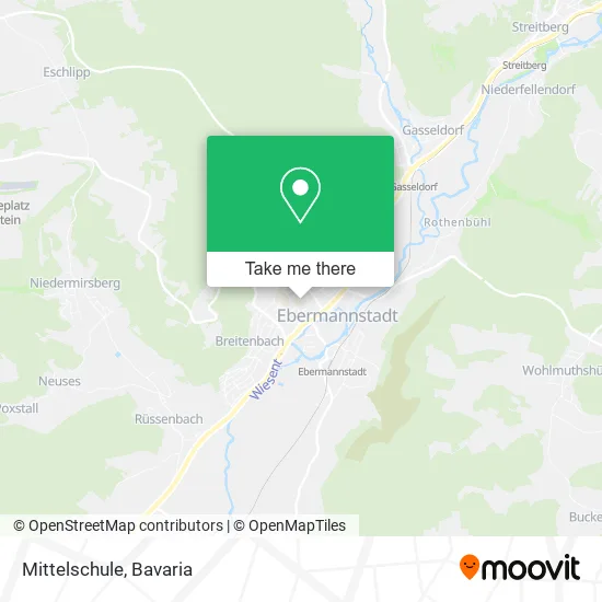 Карта Mittelschule