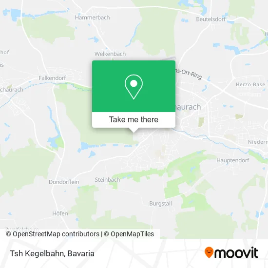 Карта Tsh Kegelbahn