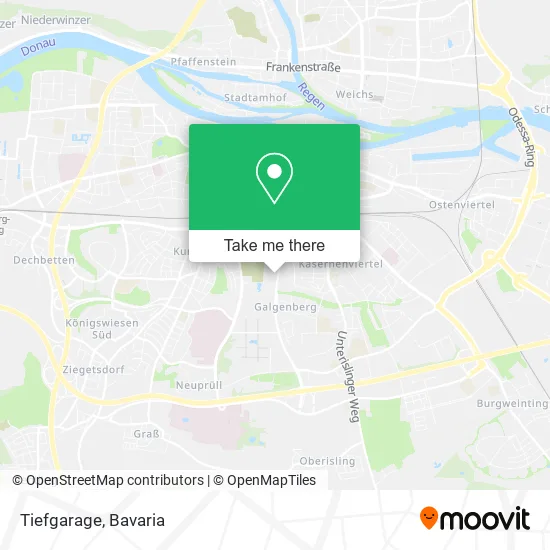 Карта Tiefgarage
