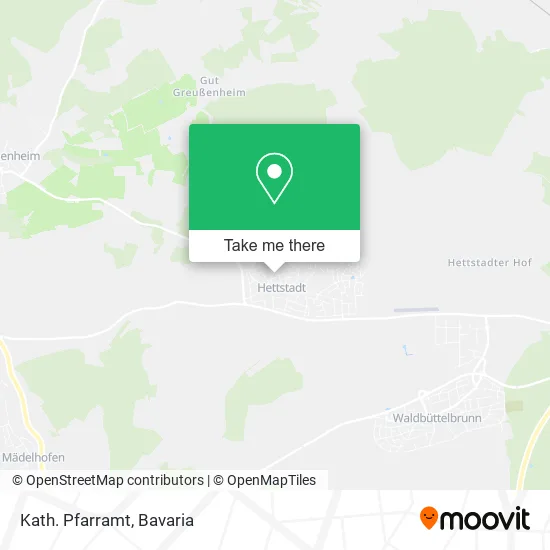 Карта Kath. Pfarramt