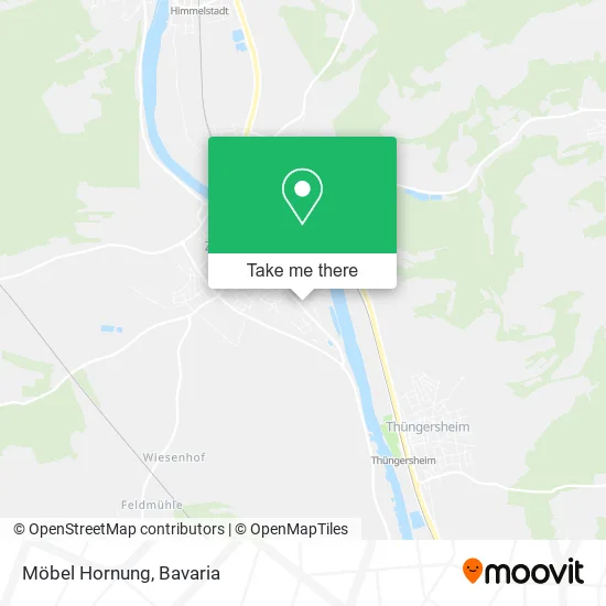 Möbel Hornung map