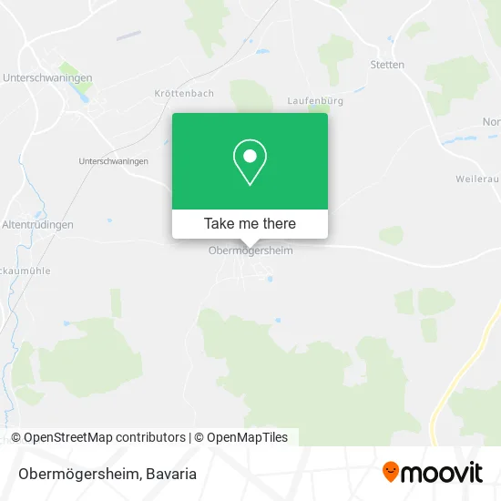 Карта Obermögersheim