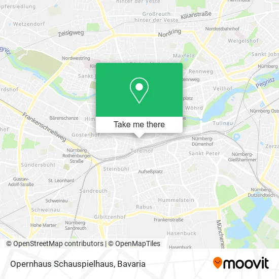 Карта Opernhaus Schauspielhaus